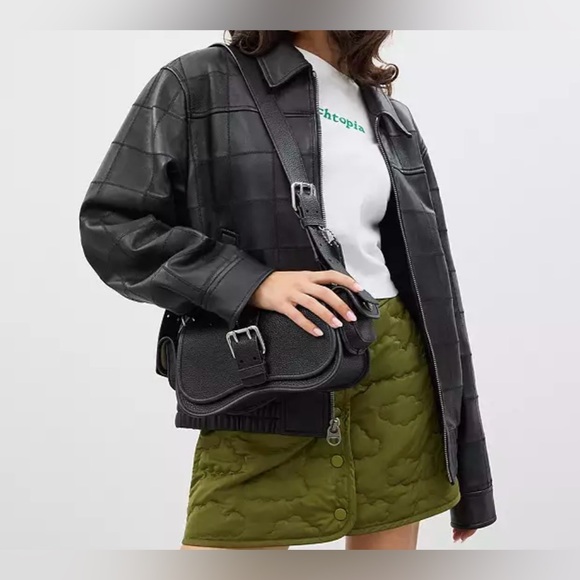 Cargo Wavy Dinky Bag In Pebbled Coachtopia Leather - Picture 10 of 14